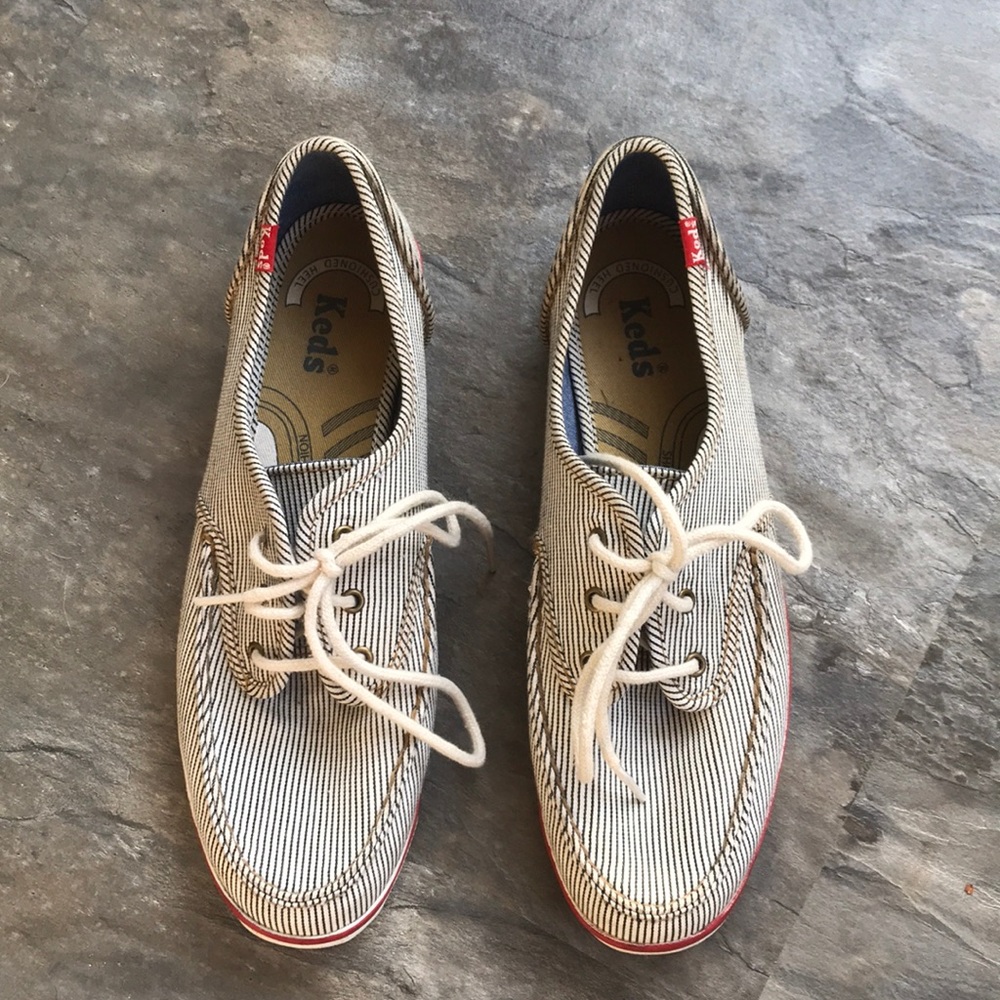 Pin Stripe Keds